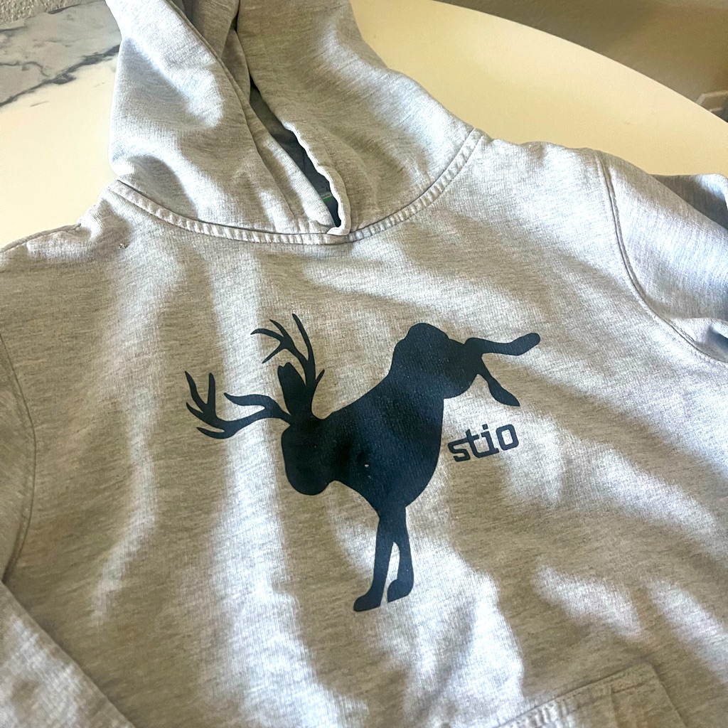 Kids Stio Sweatshirt Size Medium. Previously Loved. Grey.